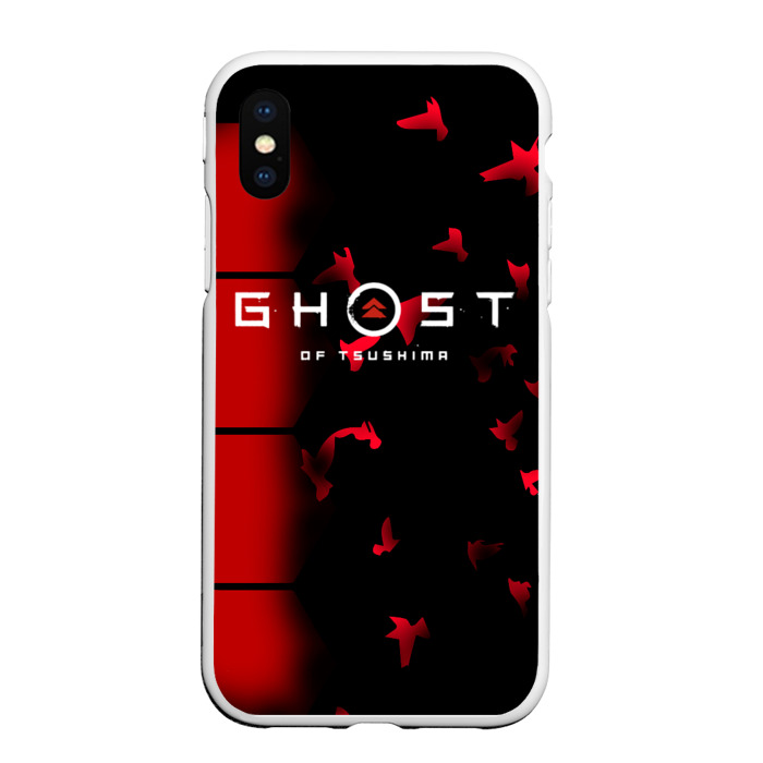 Чехол для iPhone XS Max матовый Ghost of Tsushim фото