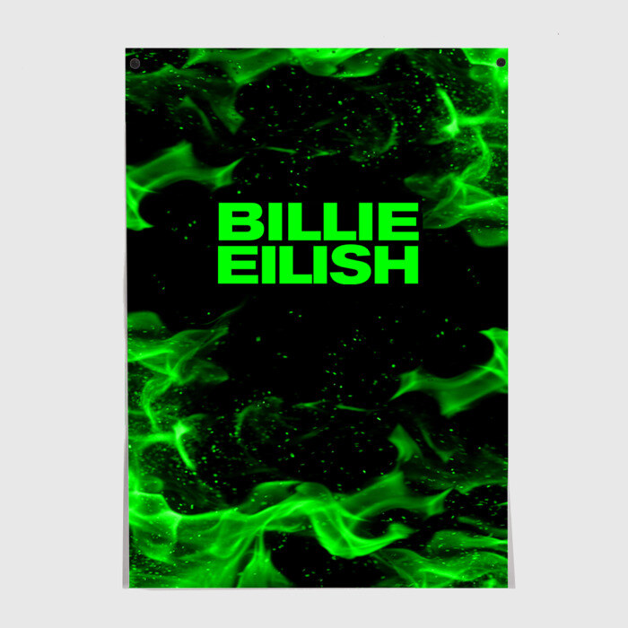 Постер BILLIE EILISH фото