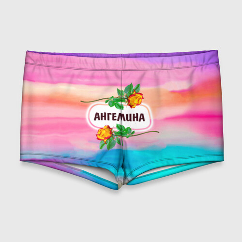 Мужские купальные плавки 3D Ангелина фото