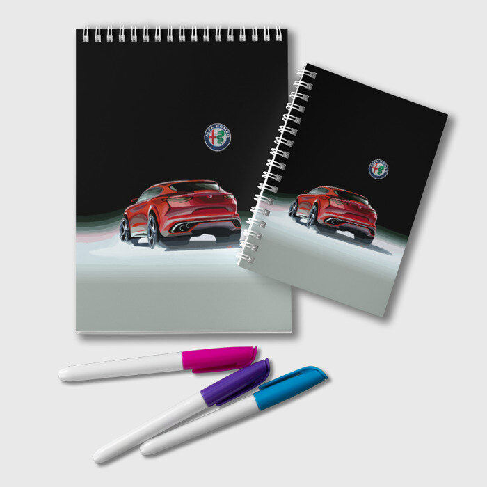 Блокнот Alfa Romeo фото