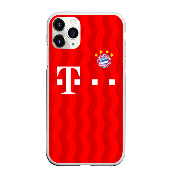 Чехол для iPhone 11 Pro матовый FC Bayern Munchen фото