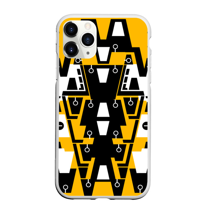 Чехол для iPhone 11 Pro матовый КИБЕРПАНК,ФАНТАСТИКА,БУДУЩЕЕ фото