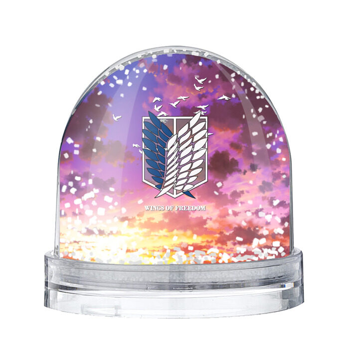 Снежный шар Wings of freedom фото