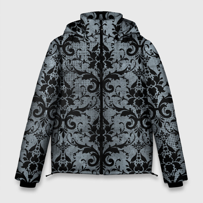 Мужская зимняя куртка 3D Винтаж фото