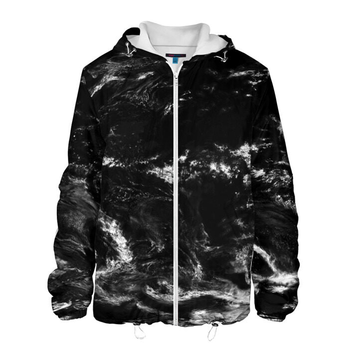 Мужская куртка 3D ЧЕРНЫЙ МРАМОР фото
