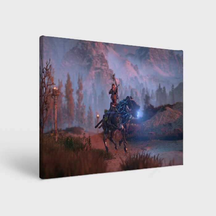 Холст прямоугольный Horizon Zero Dawn фото
