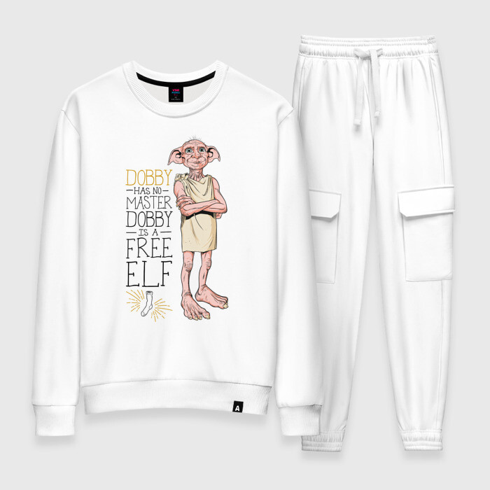 Женский костюм хлопок Dobby is a Free Elf фото