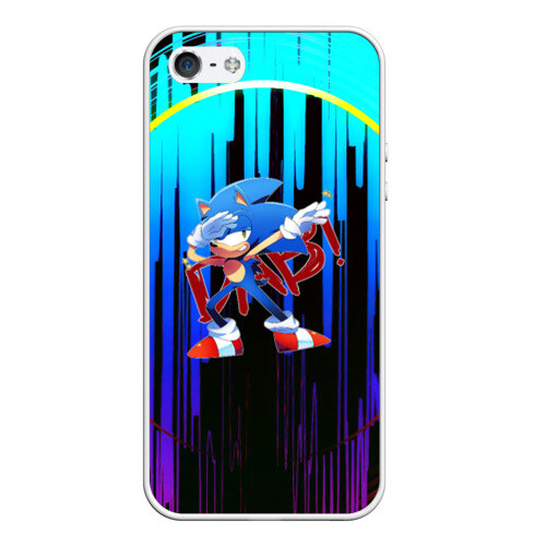 Чехол для iPhone 5/5S матовый SONIC фото