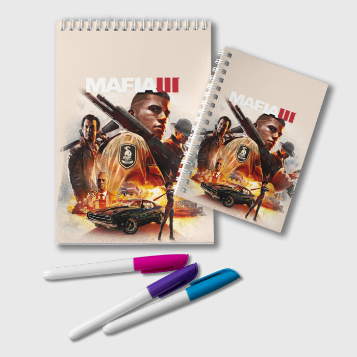 Блокнот Mafia 3 фото