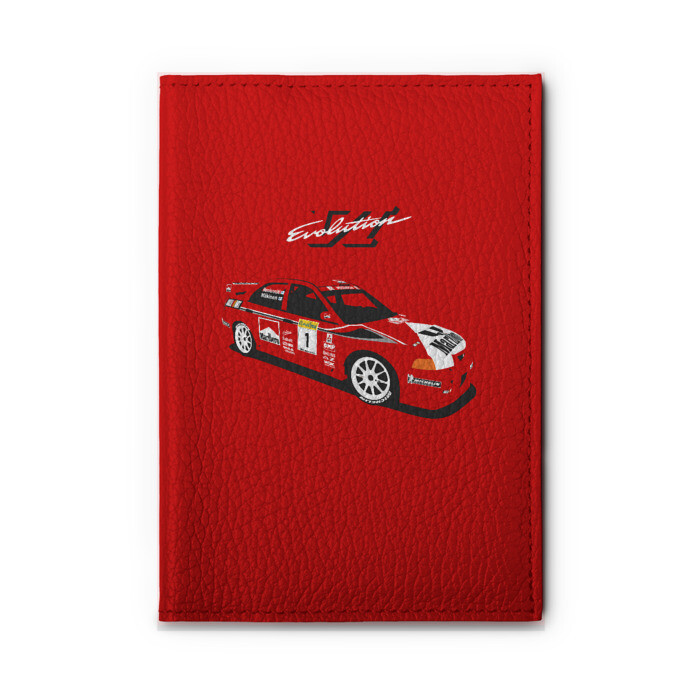 Обложка для автодокументов Mitsubishi Lancer Evolution VI фото