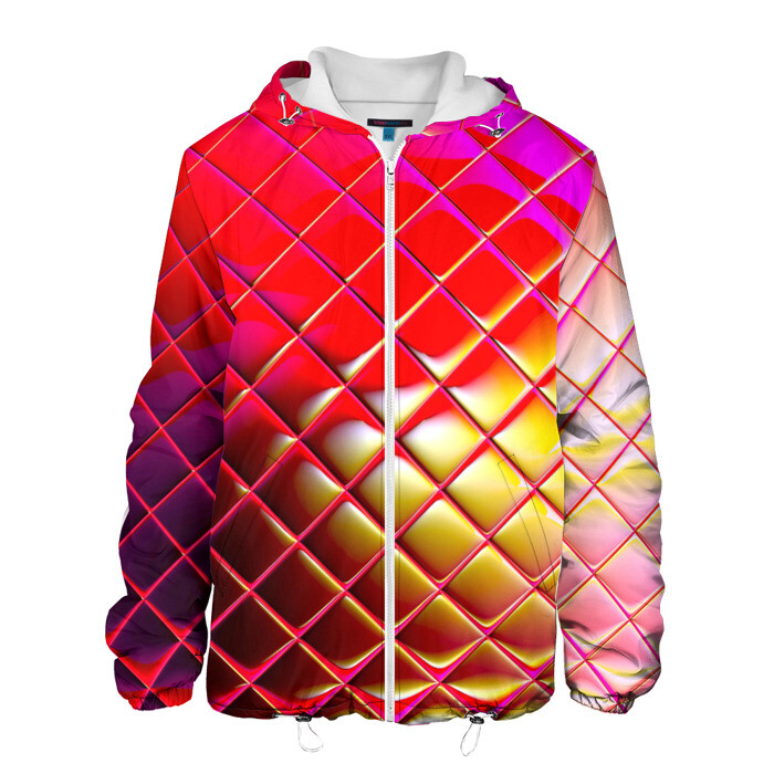 Мужская куртка 3D Зеркальная сетка фото