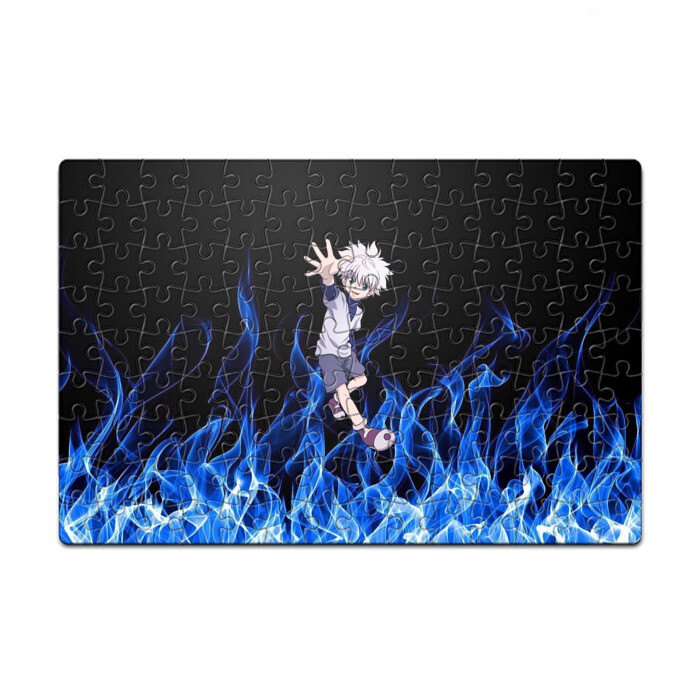 Пазл магнитный 126 элементов Killua Zoldyck Blue Fire фото