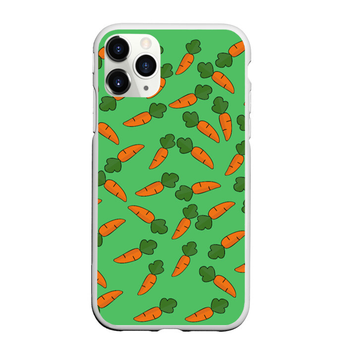 Чехол для iPhone 11 Pro матовый CARROTS фото