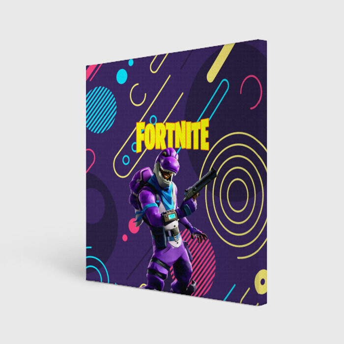 Холст квадратный FORTNITE фото