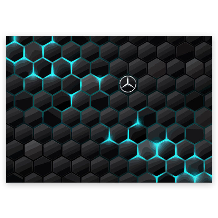 Поздравительная открытка Mercedes-Benz фото