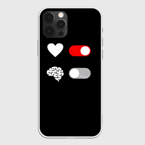 Чехол для iPhone 12 Pro Max Мозг отключись фото