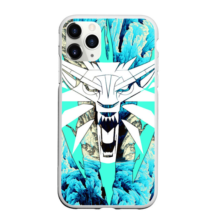 Чехол для iPhone 11 Pro матовый ВЕДЬМАК фото