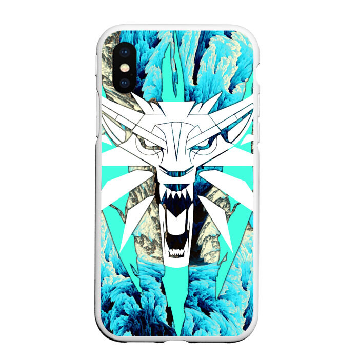 Чехол для iPhone XS Max матовый ВЕДЬМАК фото