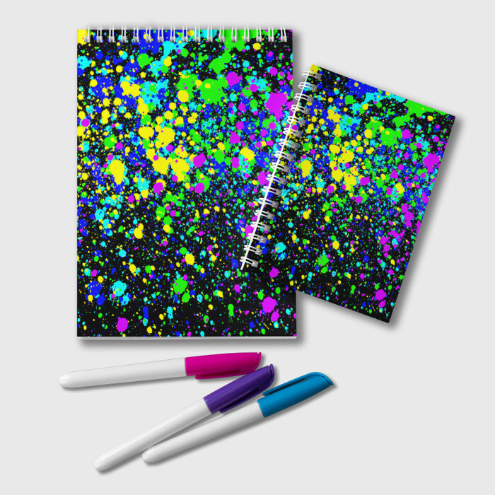 Блокнот Неоновые краски лета фото