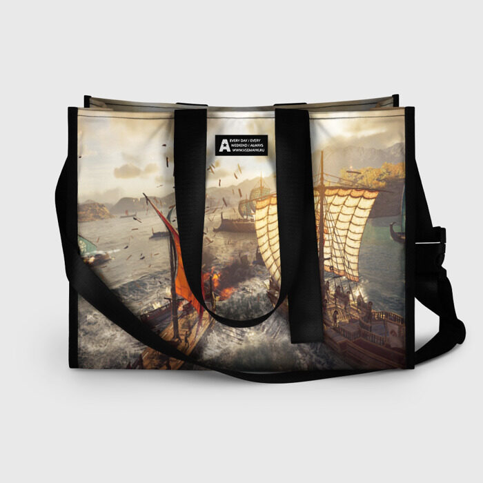 Сумка-шоппер 3D ASSASSIN`S CREED фото