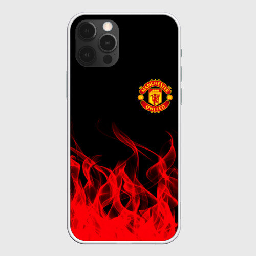 Чехол для iPhone 12 Pro Max MANCHESTER UNITED фото