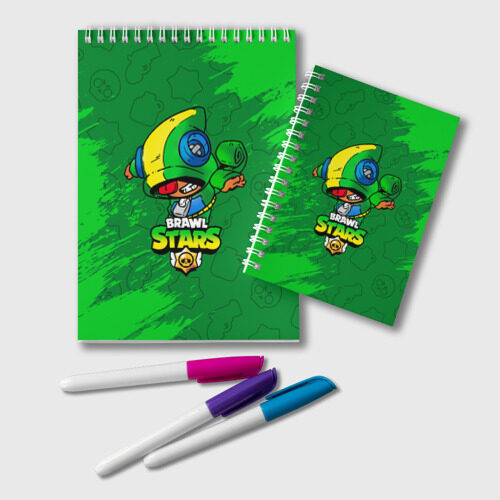 Блокнот BRAWL STARS LEON ЛЕОН фото