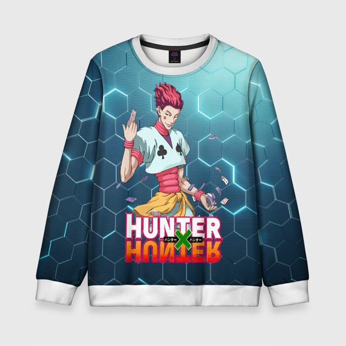 Детский свитшот 3D Хисока Hunter x Hunter фото