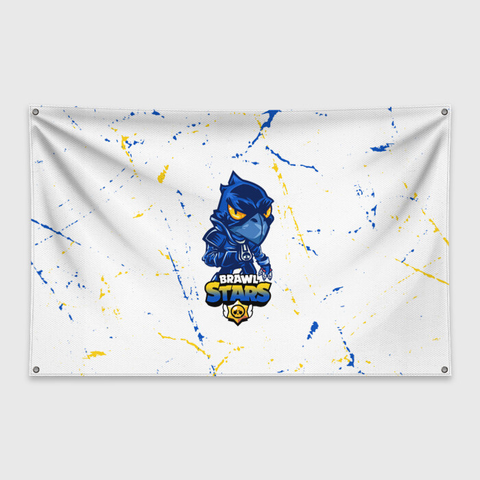 Флаг-баннер BRAWL STARS CROW ВОРОН фото