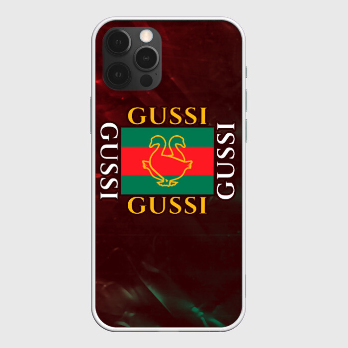 Чехол для iPhone 12 Pro GUSSI / ГУСИ фото