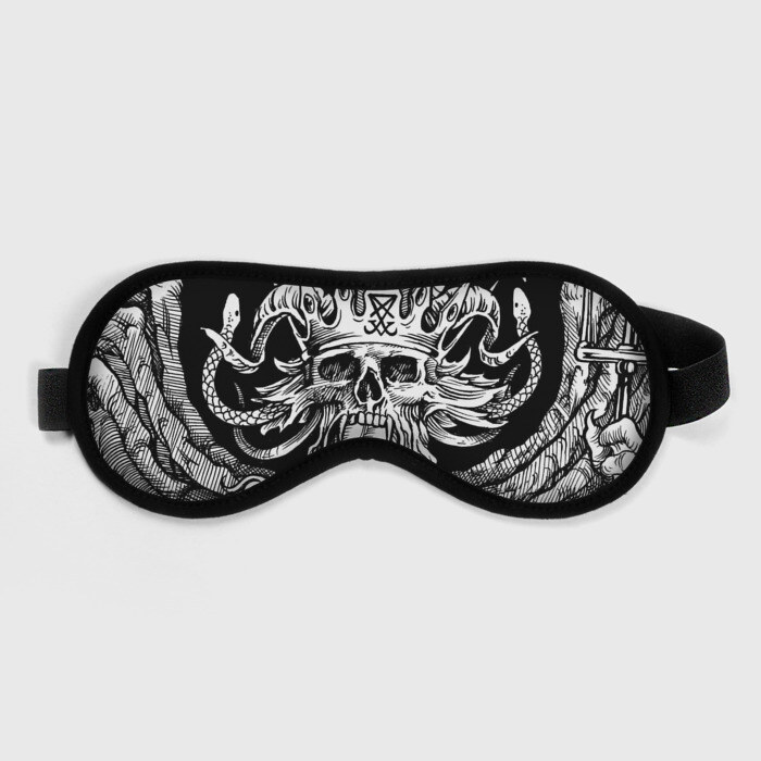 Маска для сна 3D Монстр фото