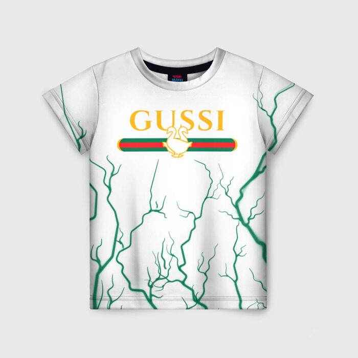 Детская футболка 3D GUSSI / ГУСИ фото