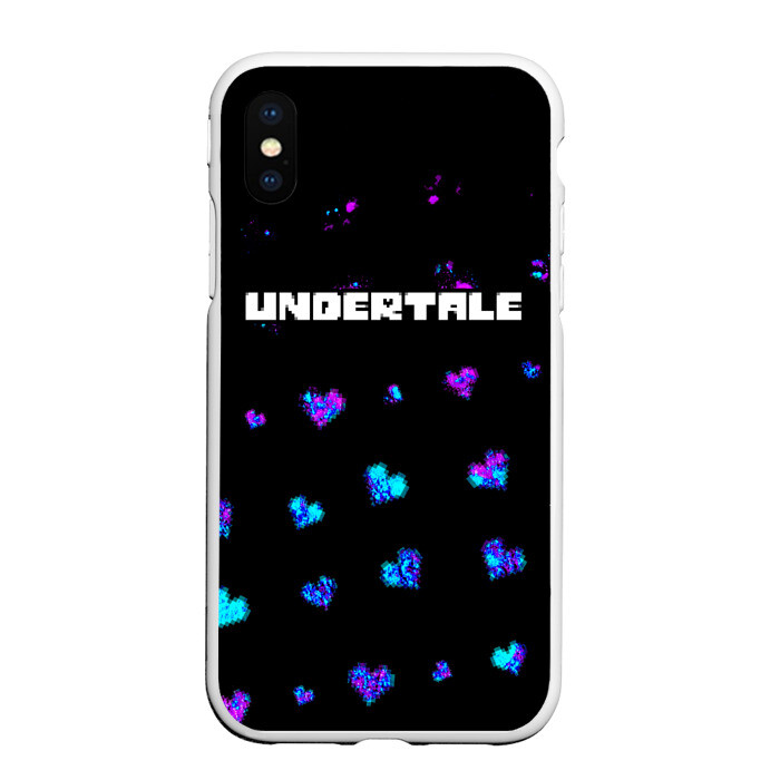 Чехол для iPhone XS Max матовый UNDERTALE АНДЕРТЕЙЛ фото