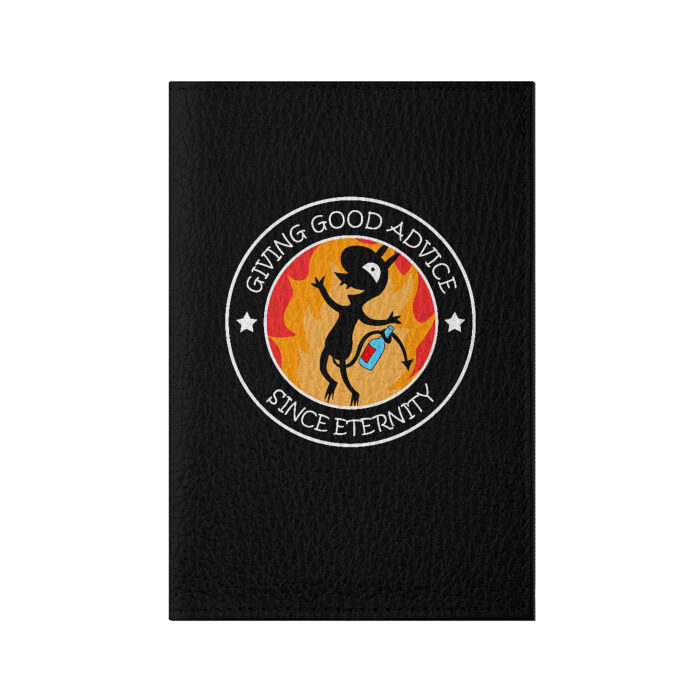 Обложка для паспорта матовая кожа ЛУЧШИЙ СОВЕТЧИК В МИРЕ фото