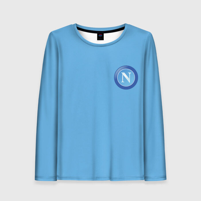 Женский лонгслив 3D Форма Наполи (Марадона) фото