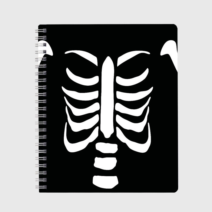 Тетрадь СКЕЛЕТ фото