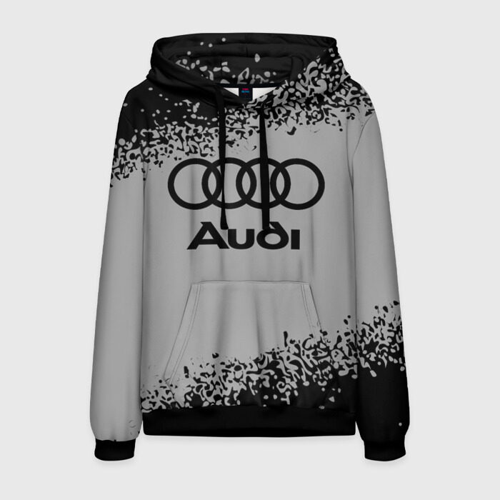 Мужская толстовка 3D AUDI АУДИ фото