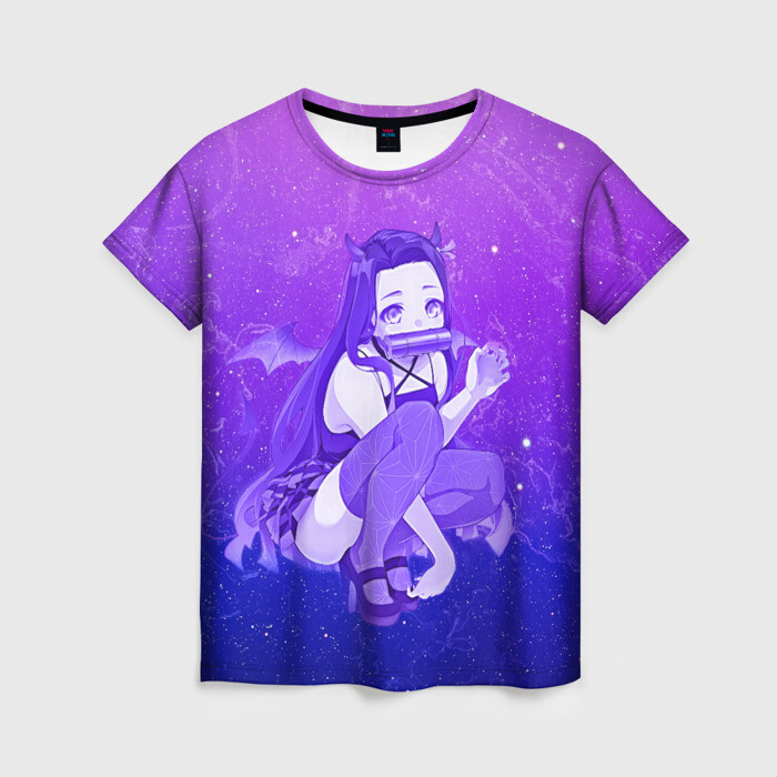 Женская футболка 3D Nezuko фото