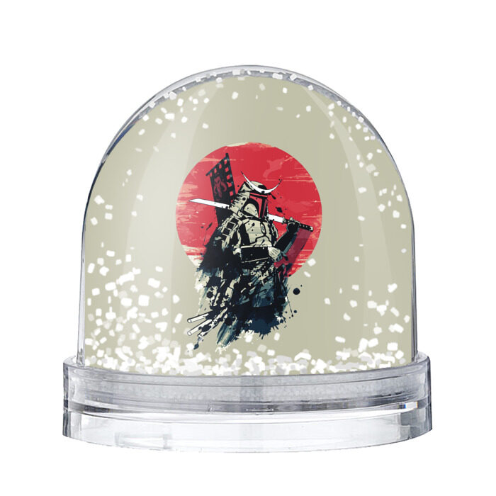 Снежный шар Samurai man фото