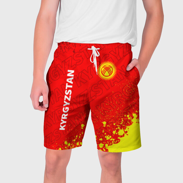 Мужские шорты 3D КИРГИЗИЯ фото