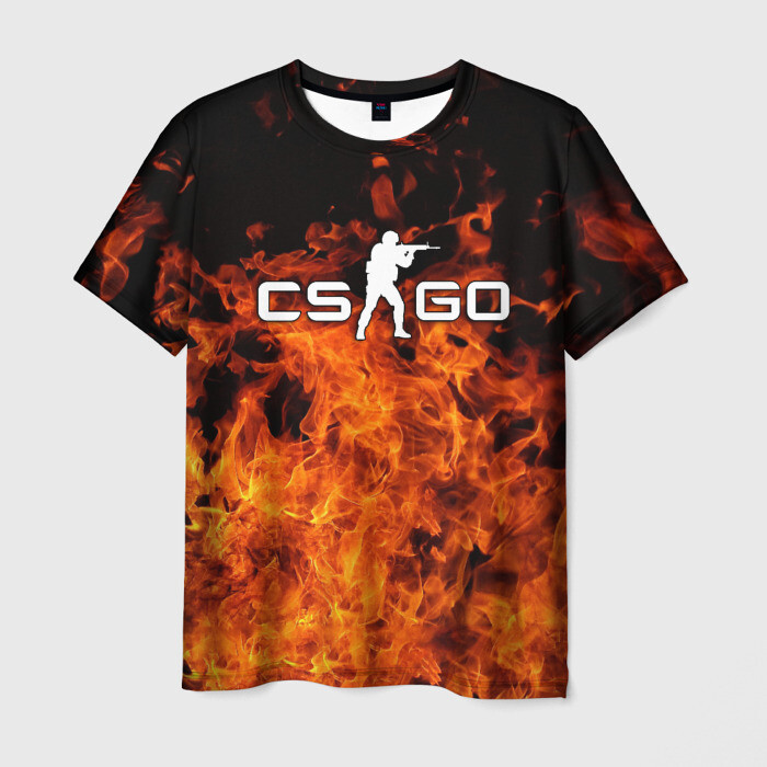 Мужская футболка 3D COUNTER STRIKE фото