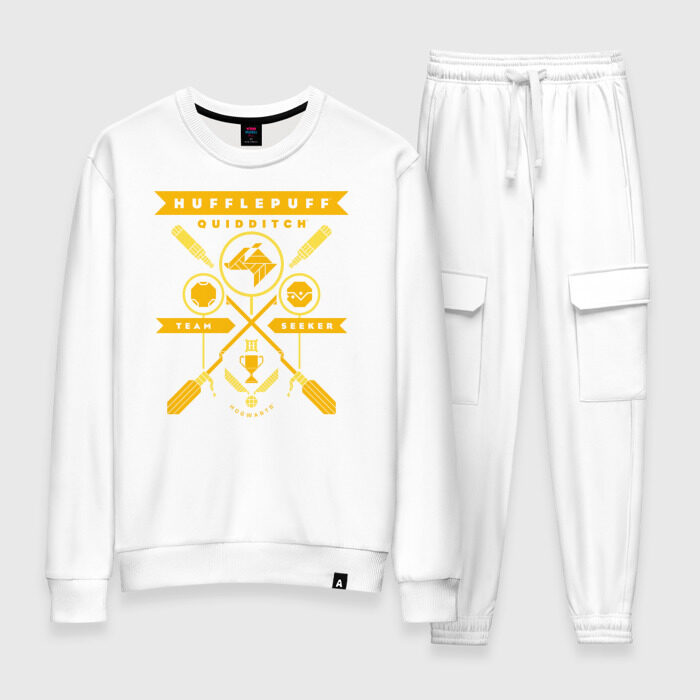 Женский костюм хлопок Hufflepuff Quidditch Team фото