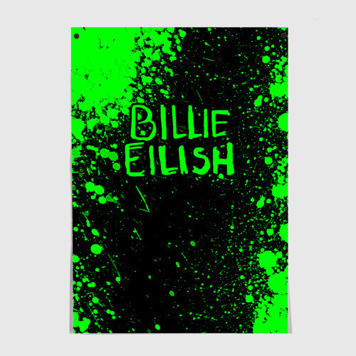 Постер BILLIE EILISH фото