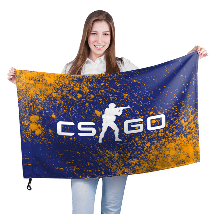 Флаг 3D CS GO | КС ГО фото