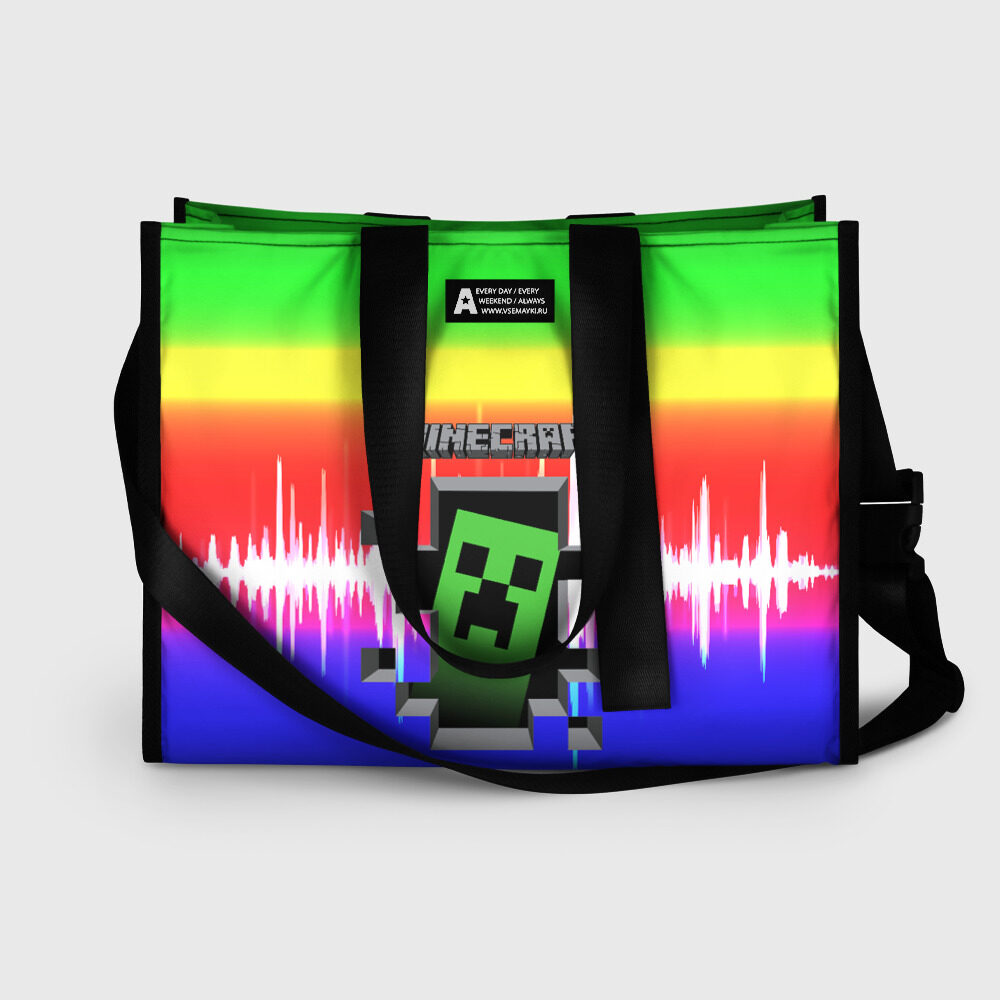 Сумка-шоппер 3D Minecraft (S) фото