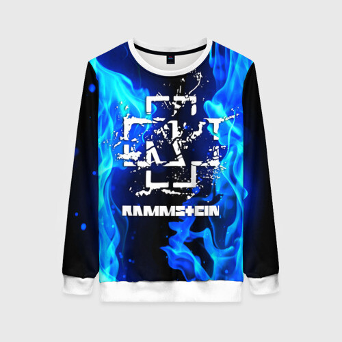 Женский свитшот 3D RAMMSTEIN фото