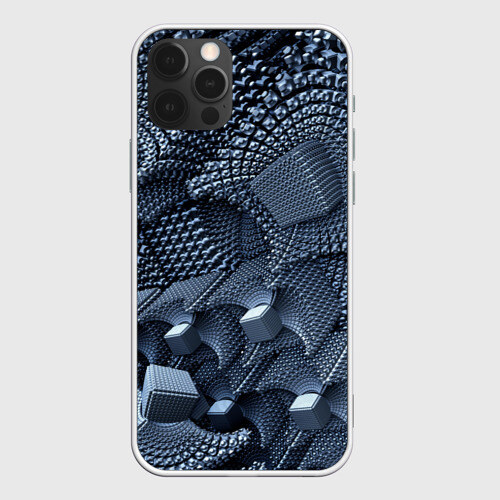 Чехол для iPhone 12 Pro Max геометрия фото