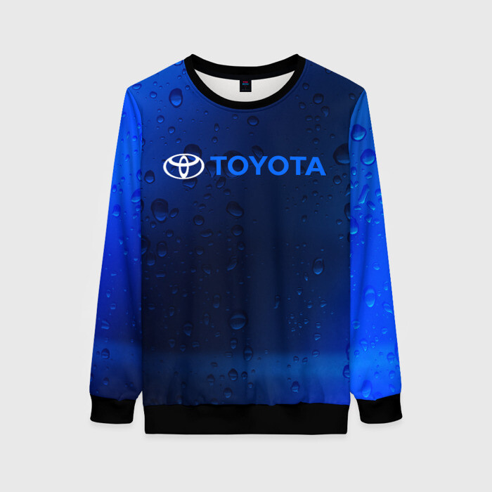 Женский свитшот 3D TOYOTA / ТОЙОТА фото