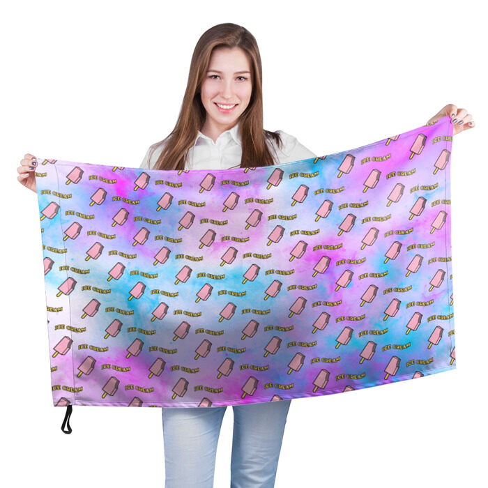 Флаг 3D BLACKPINK ICE CREAM фото