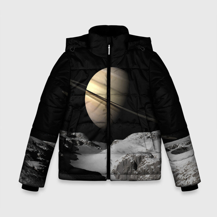 Зимняя куртка для мальчиков 3D Saturn фото