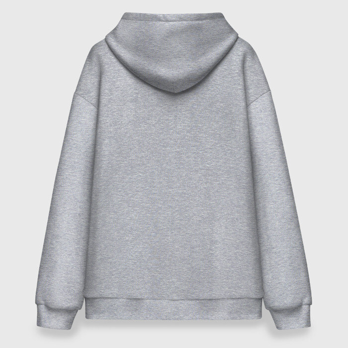 Худи SuperOversize хлопок Поднятие уровня в одиночку фото